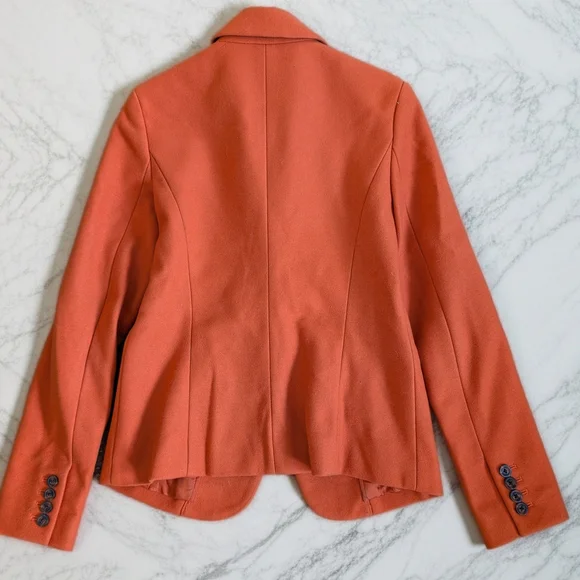 MICHAEL Michael Kors Bold Orange Suit Jacket - Picture 6 of 7